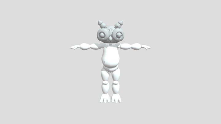 P02C Serna C Owl Body 3D Model