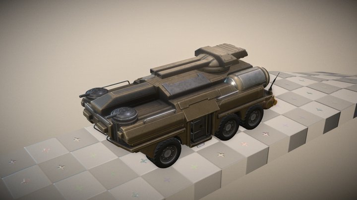 Amphibious Tank (Test Drive)