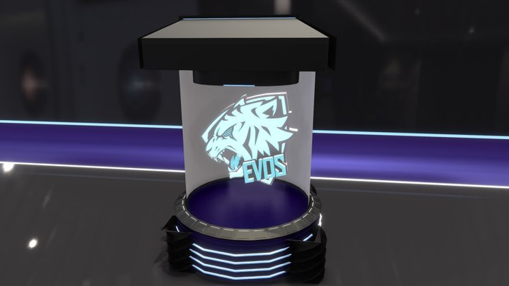 Evos 3d logo 3D Model