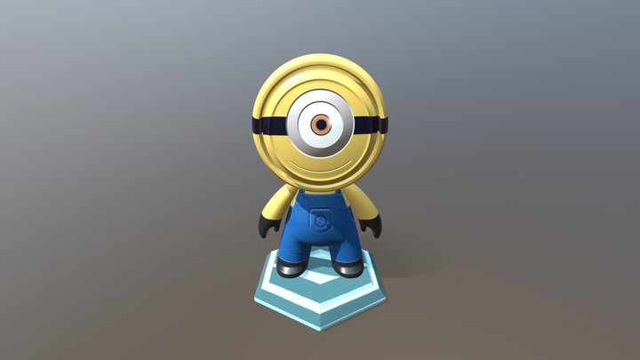 Meet Mat 2 - Minion 3D Model