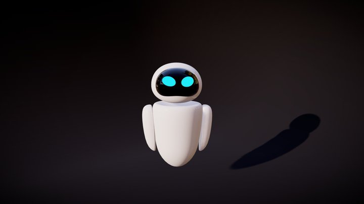 Eve From Wall E 3D Model