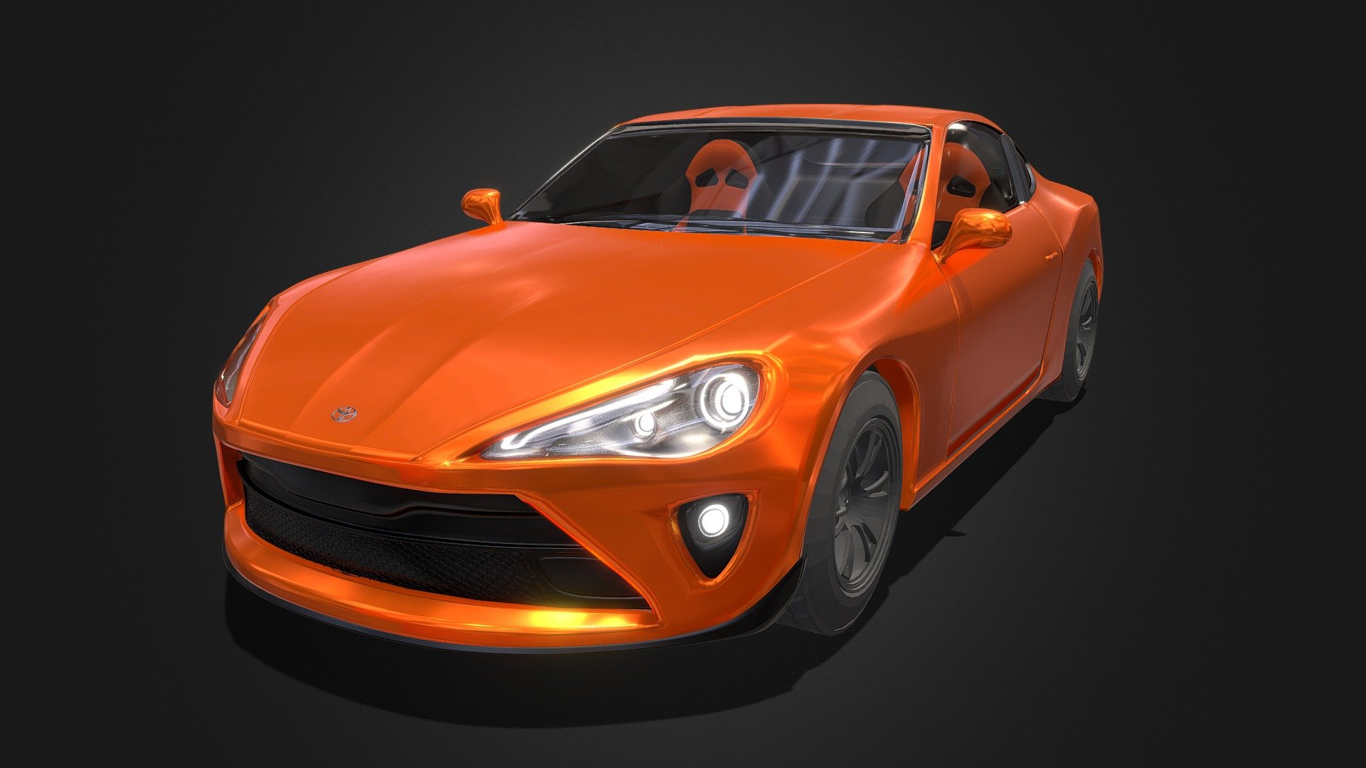 ToYoTa FR - Download Free 3D model by Ethan (@ethanchew) [5b8ec05 ...