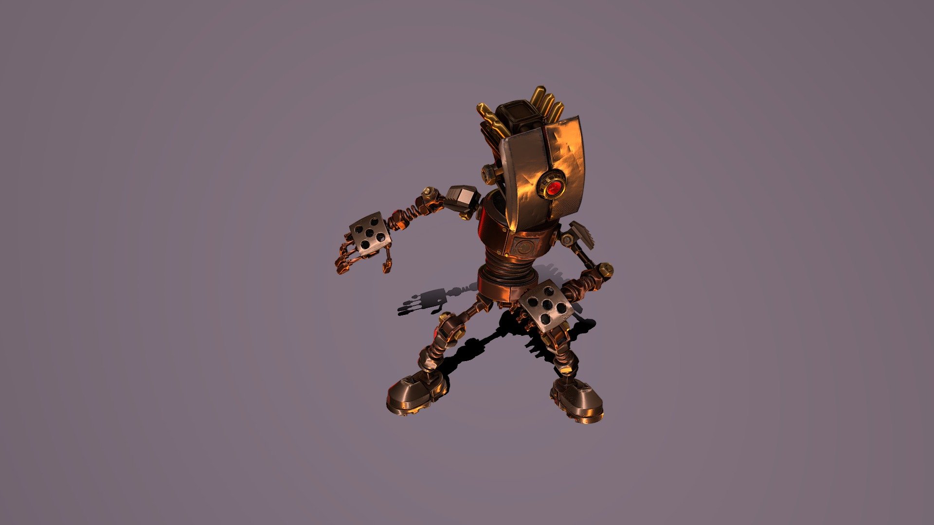 Steampunk Robot Boy