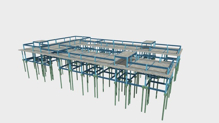 ESCOLA PARQUE- ADM SALAS - ALTA FLORESTA MT 3D Model