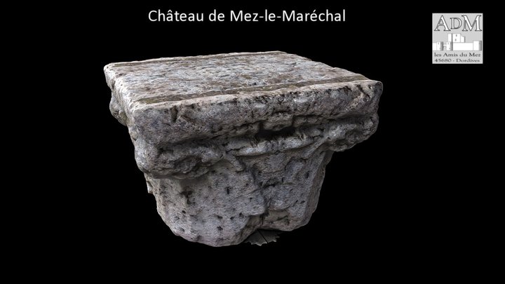 Chapiteau XIIIe siècle, Le Mez (Dordives) 3D Model