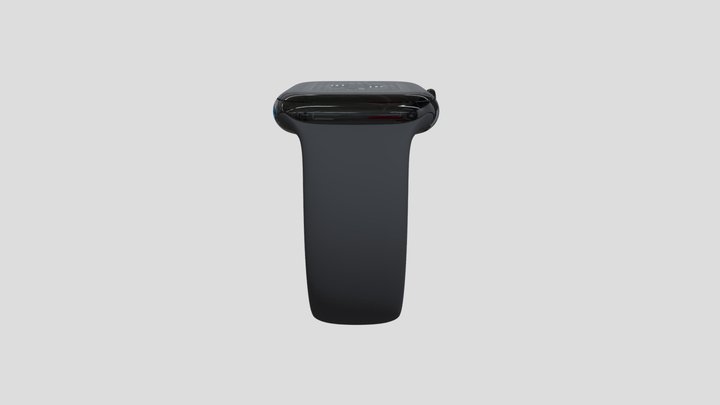 Apple Watch 10 Jetblack 3D Model