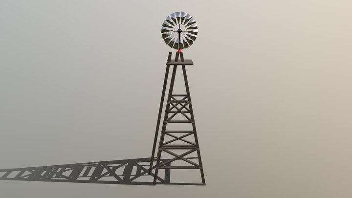 Windmill 11 Fbx 3D Model