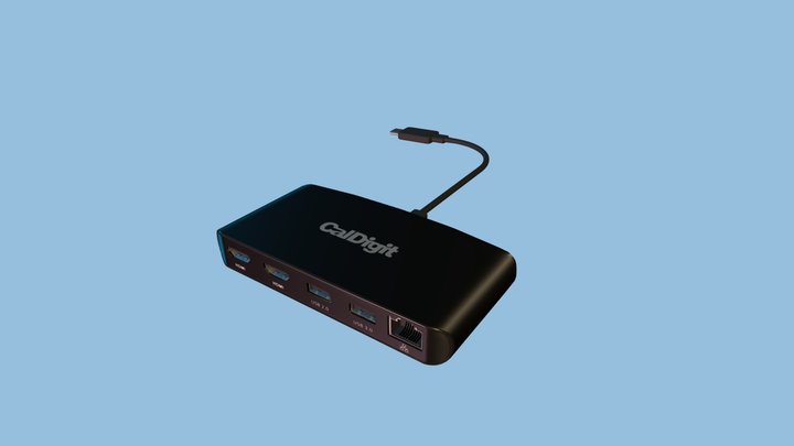 Cal Digit Mini Dock 3D Model