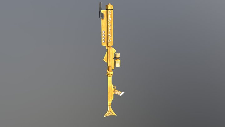 DC15 Gold skin | Star Wars: The Clone Wars 3D Model