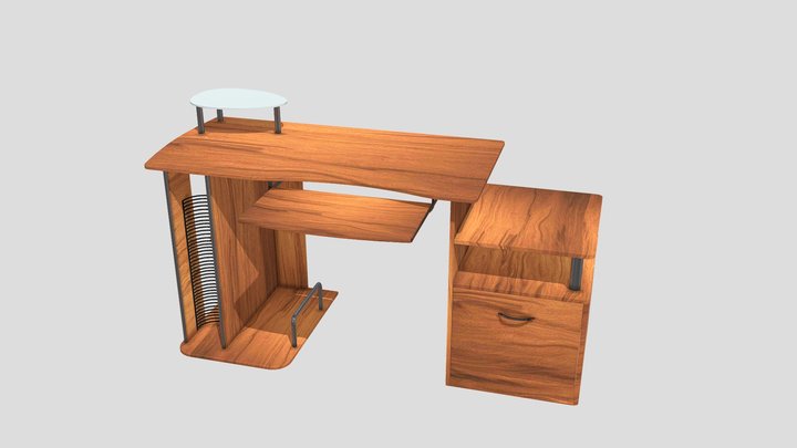 Work Table 3D Model