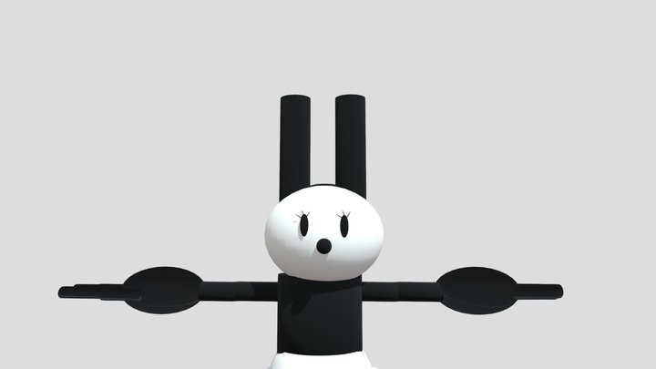 Fanny Cottontail 3D Model
