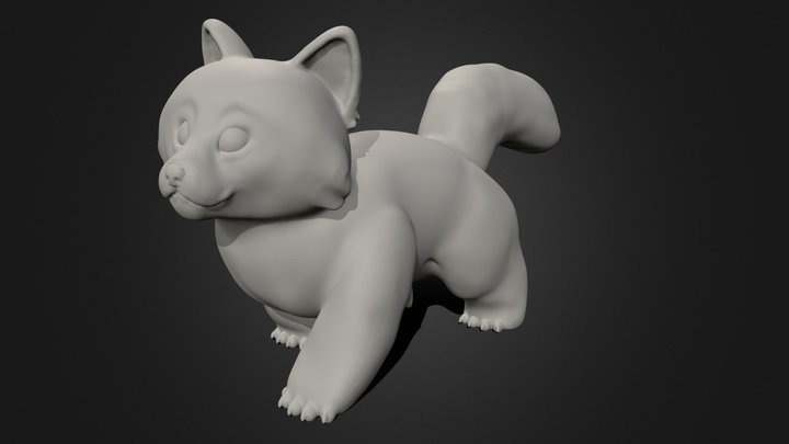 Red Panda 3D Model
