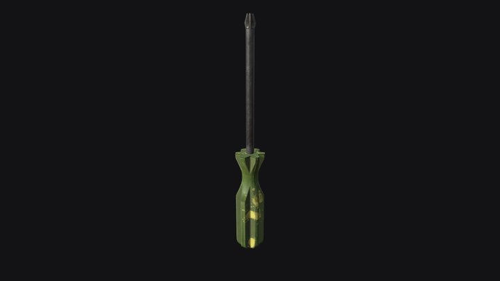 Screwdriver Gamedev 2023 3D Model