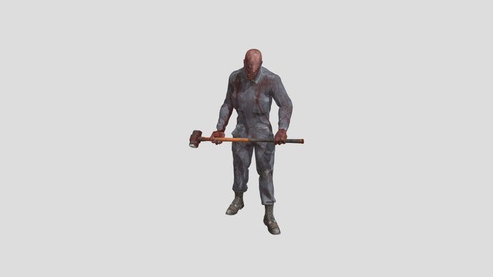 Monster4 (merge) 3D Model
