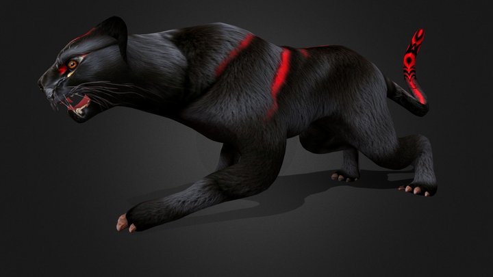 Black Panther_A2 3D Model