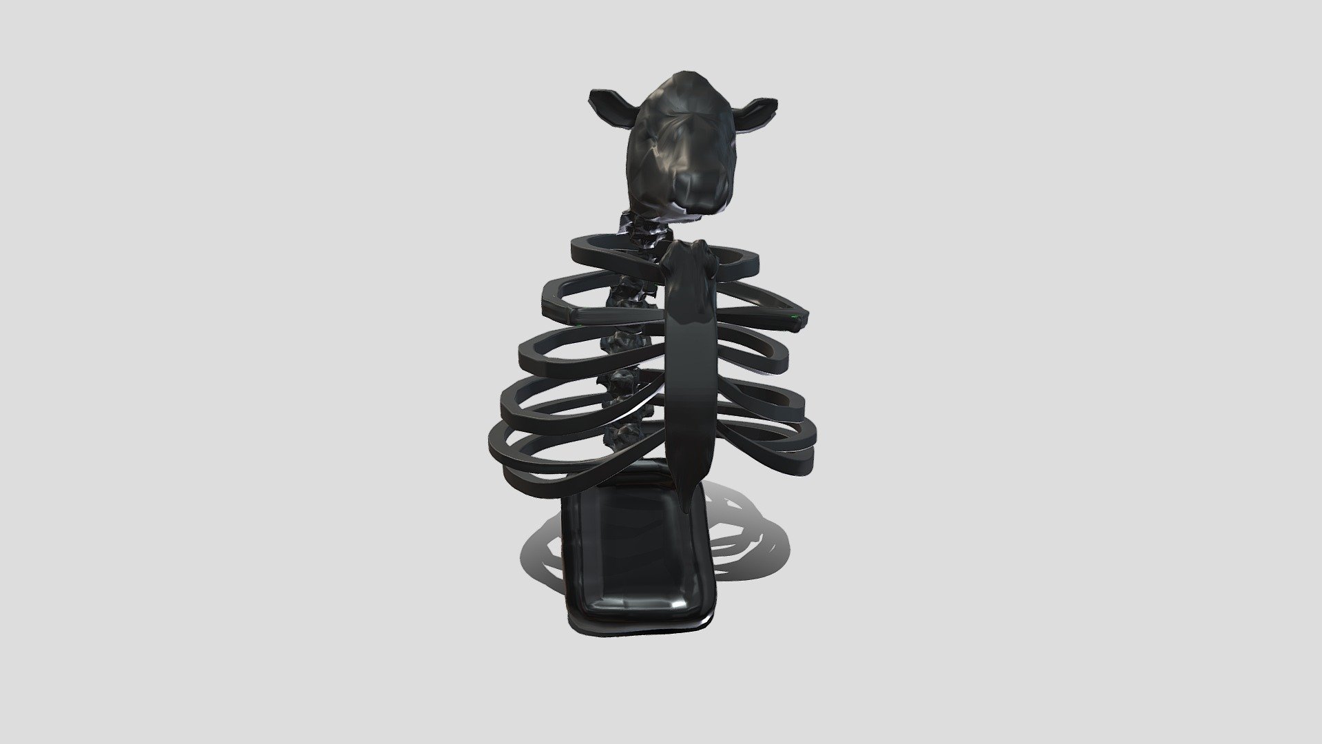RoboCow - 3D model by rpark1 [5b972a1] - Sketchfab