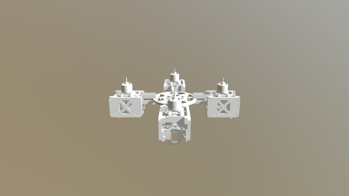 Tilt Rotor Drone 3D Model