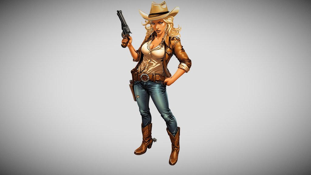 Dusty Gunslinger, outlaw queen