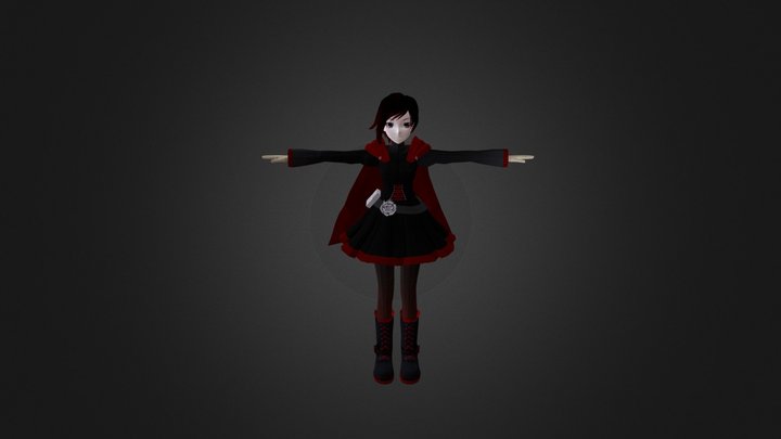 Ruby Mesh 3D Model