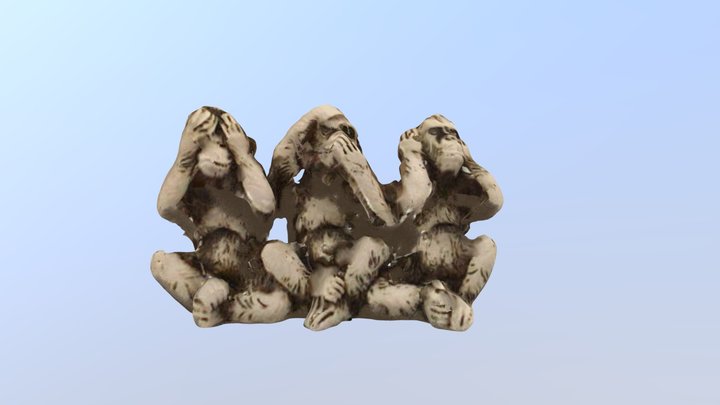 Monkeys 3D Model