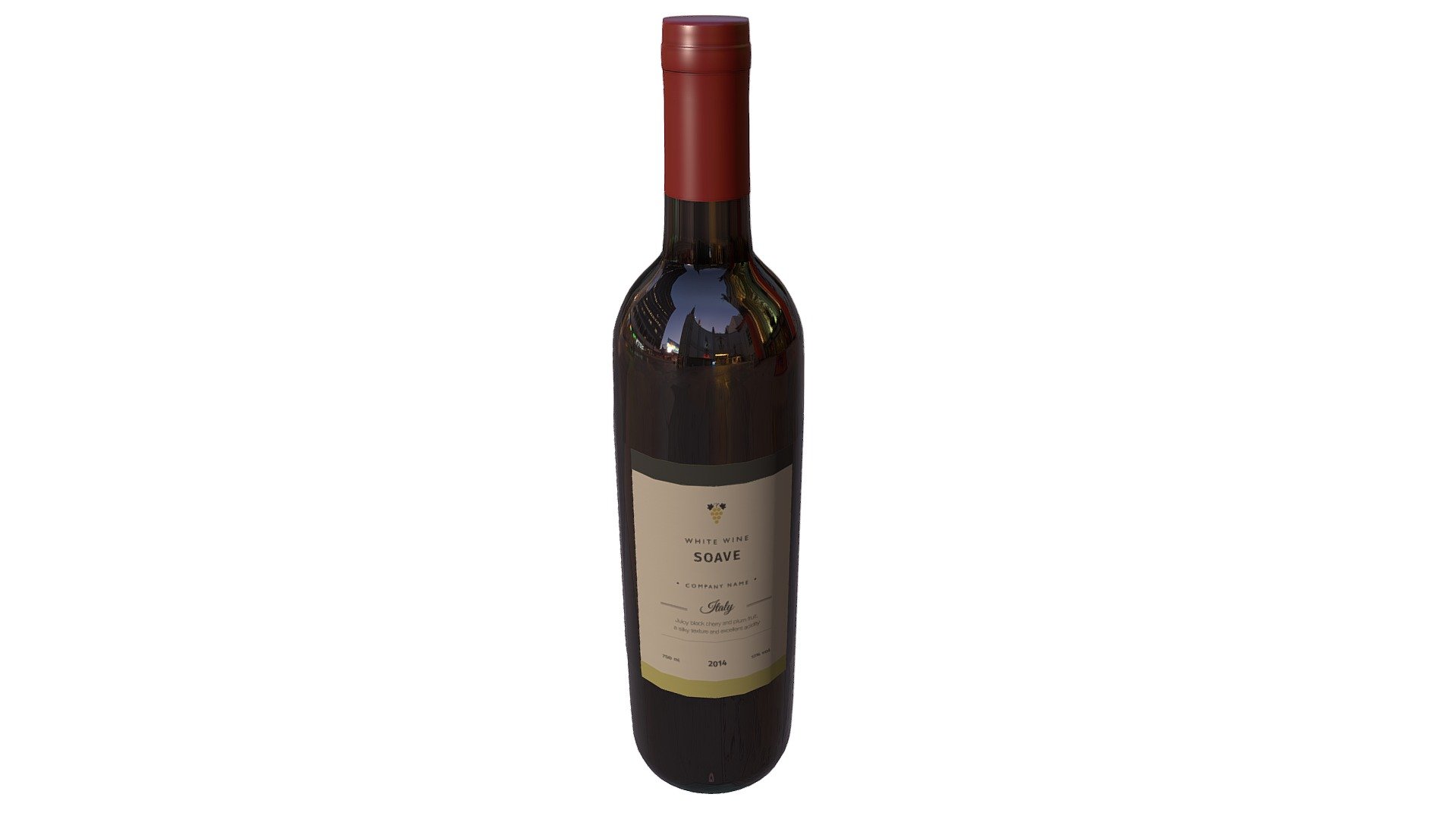 Wine Bottle (Closed)