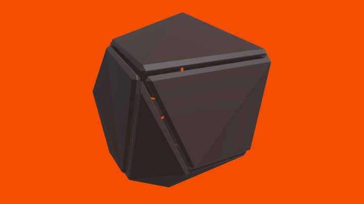 Warped Square 3D Model