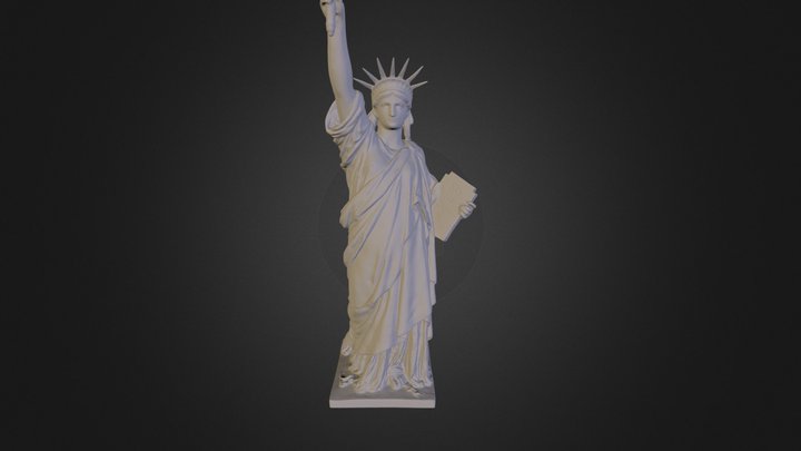 Statue Of Liberty Bronze Model – Kostenloses 3D-Modell STL