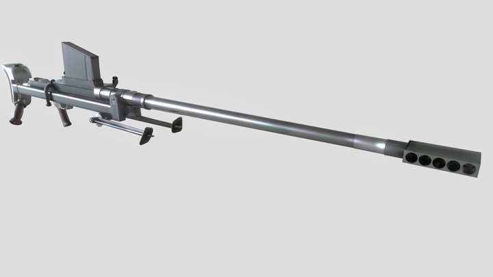Boys Anti-tank Rifle 3D Model