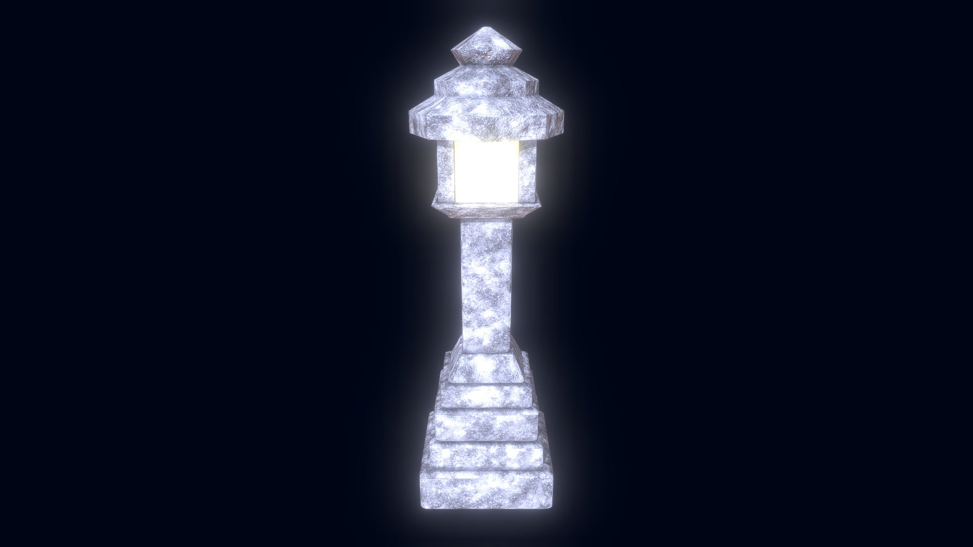 Japanese shrine - Stone lantern