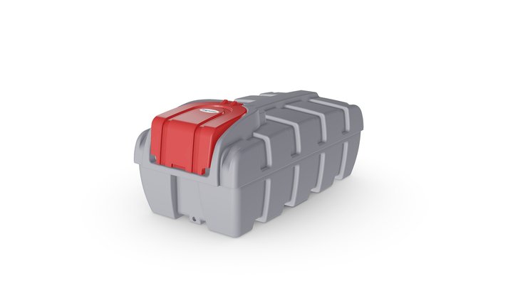 DMP600E closed lid 3D Model