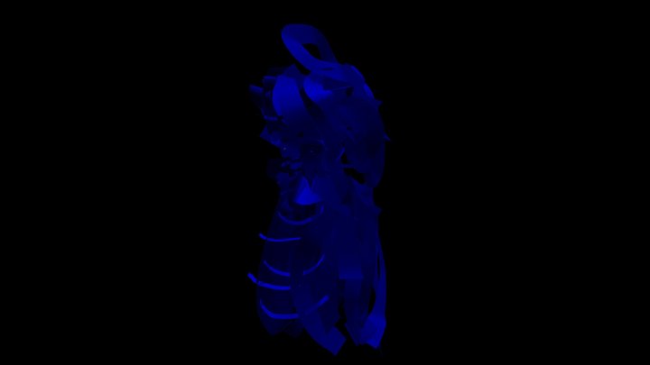 Stripes 3D Model