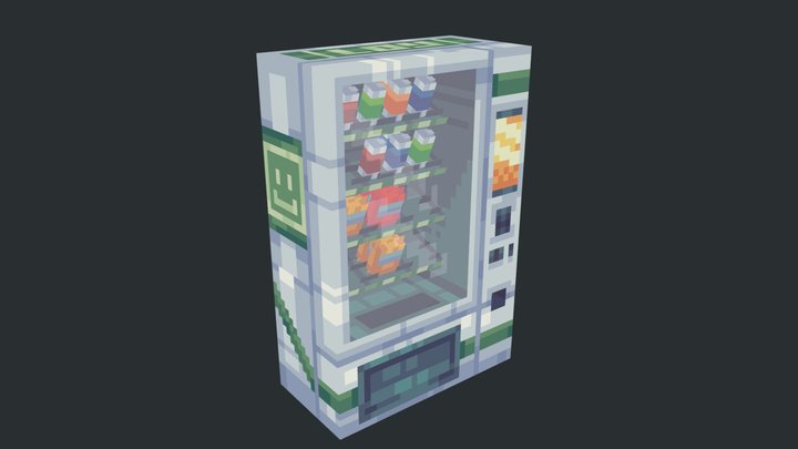 Vending Machine 3D Model