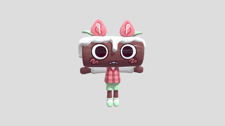 berryroll_cosmo_-_dandys_world 3D Model