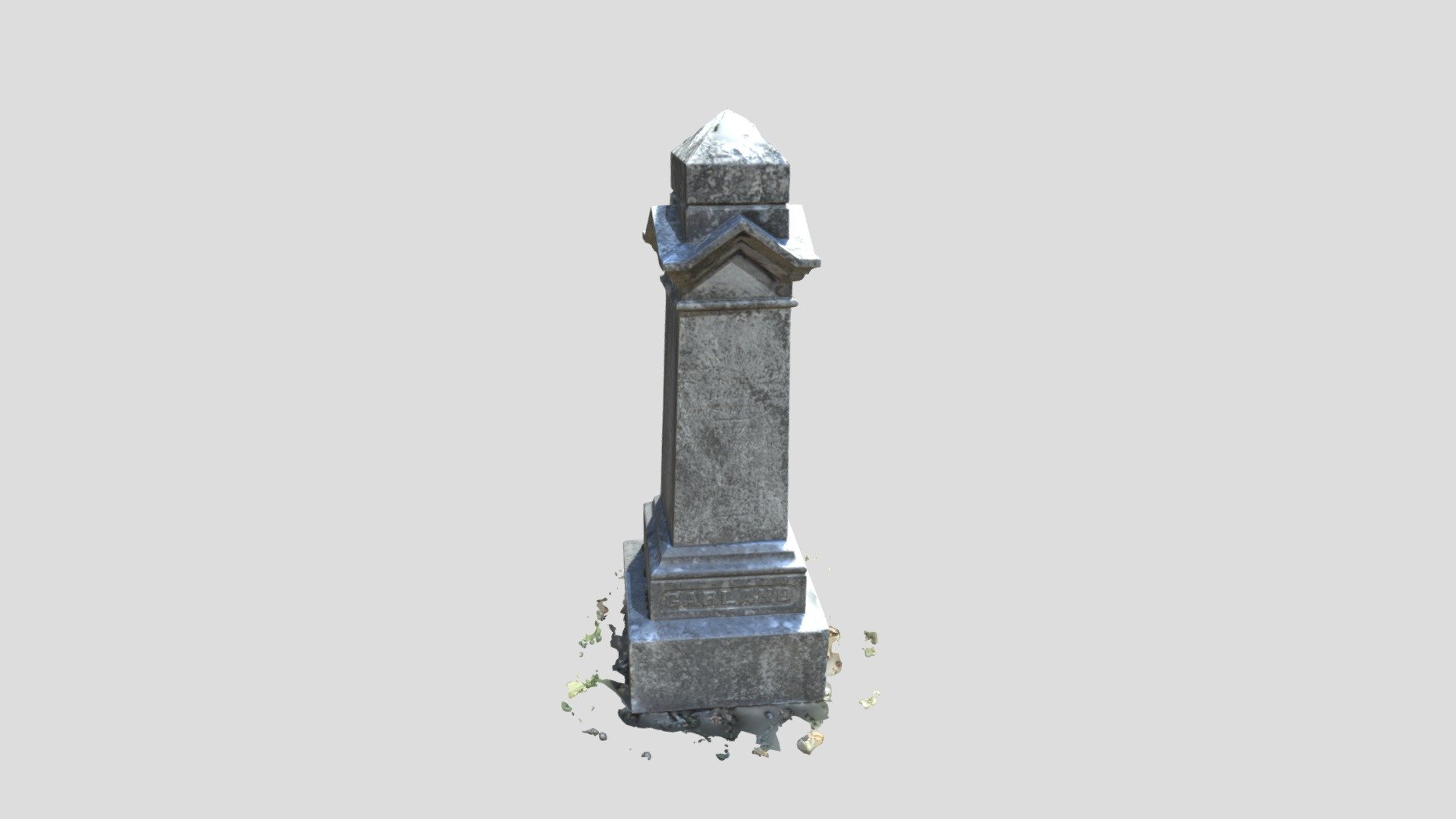 Garland Obelisk W Texture - 3D model by kwhelan2 [5b9e64b] - Sketchfab