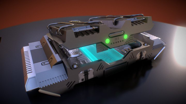 Scifi Crate – Free 3D Model STL