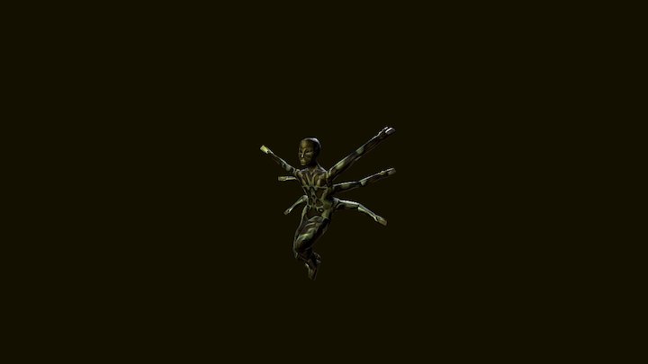 Spider Wanderer 3D Model