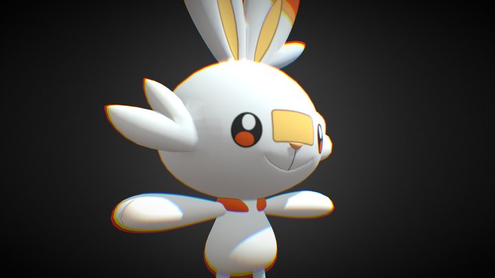 Scorbunny 3D Model