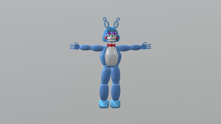 Toy Bonnie Beta BSP 3D Model