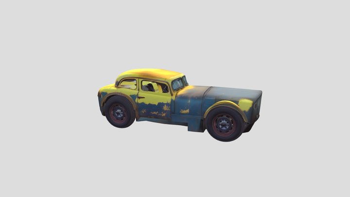 Hitem3d - Ratrod 3D Model