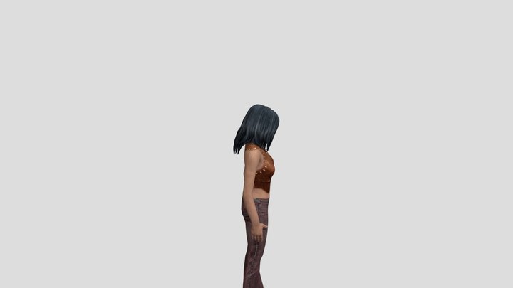 3D Assignment 2 Idle Animation 3D Model