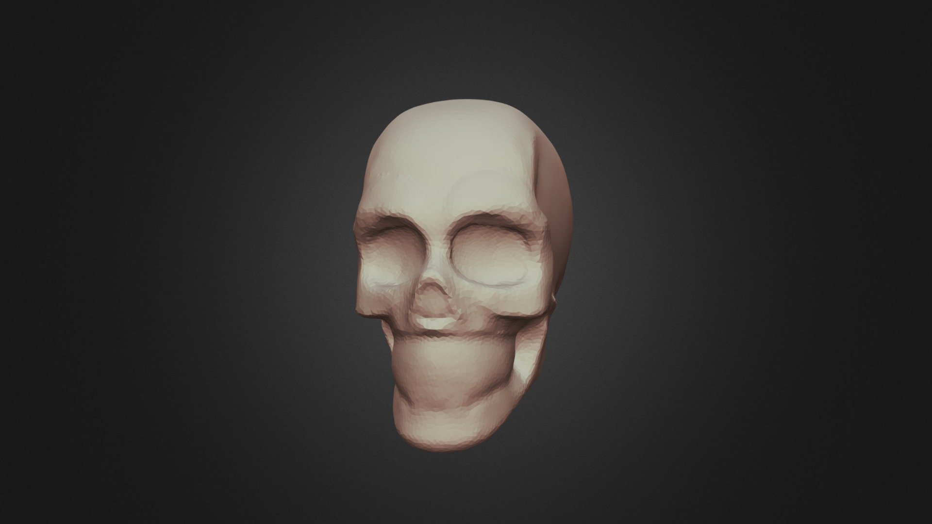 Skull Study - Major Forms - 3D model by B Griffin (@grifterZ) [5ba44db ...