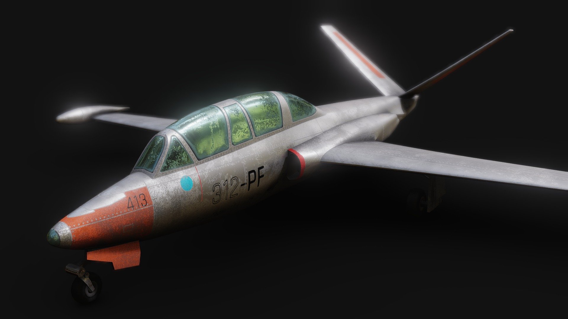 Fouga Magister [ Static Flight Simulator ]