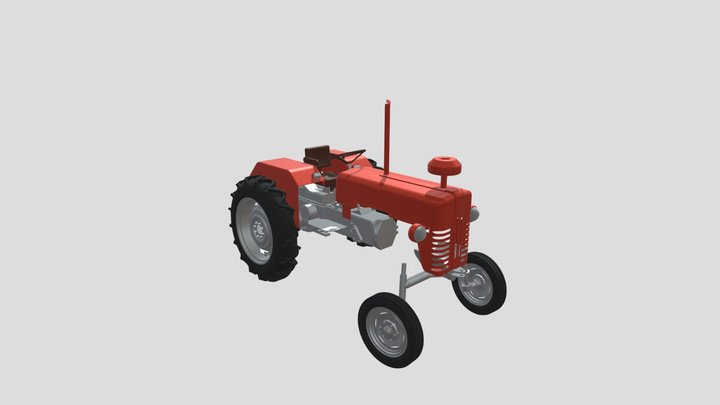 Tractor 3D Model
