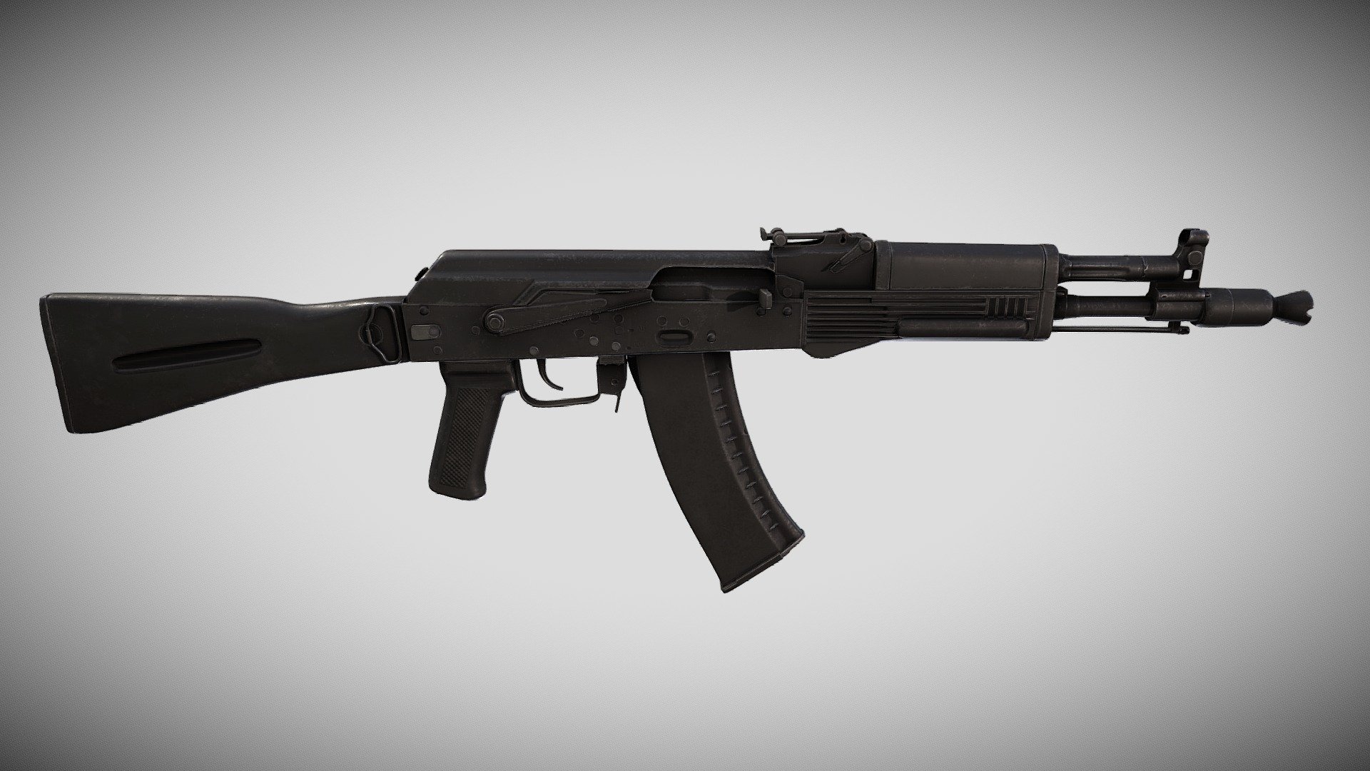 AK-105 - 3D model by h444 [5ba6ab3] - Sketchfab
