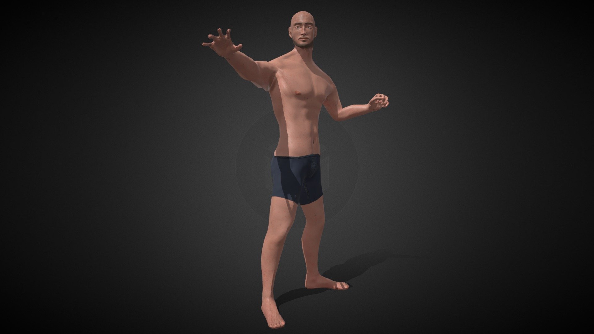 Game Ready Male Model - 3D model by TrevinoDamien06 [5ba6cbc] - Sketchfab
