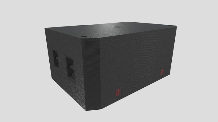 ADTESU Speaker SL218SW 3D Model