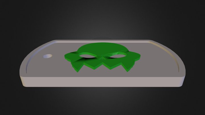 Jake English dogtags (1) 3D Model