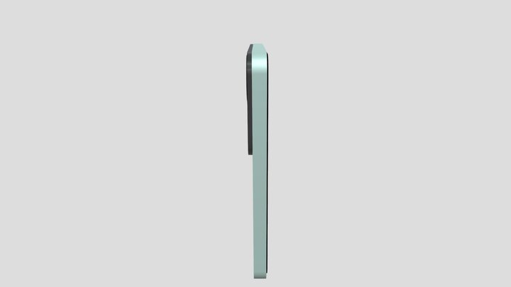 Square Phone 3D Model