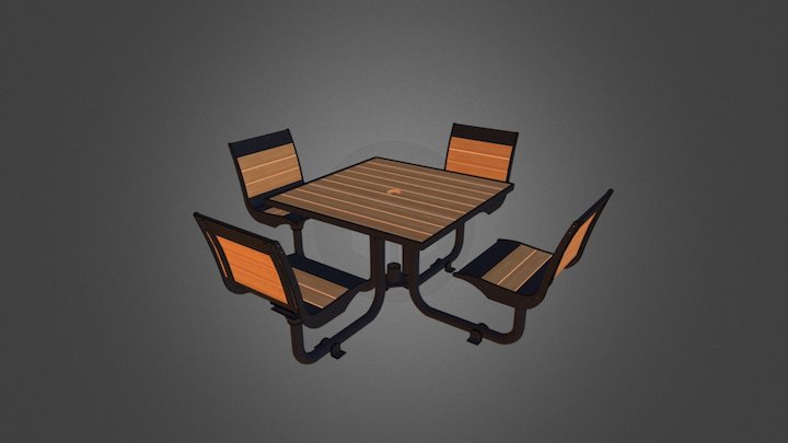 Anova Beacon Hill Table 3D Model