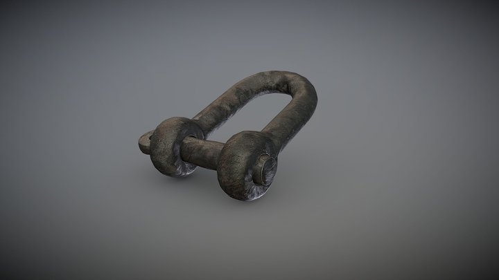 Shackle – 19th Century Shipwreck 3D Model